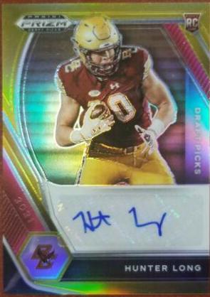 Hunter Long [Gold Prizm] #DPA-HUL
