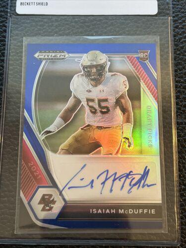Isaiah McDuffie [Blue Prizm] #DPA-IMC