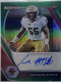 Isaiah McDuffie [Green Prizm] #DPA-IMC