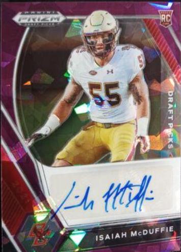 Isaiah McDuffie [Purple Ice Prizm] #DPA-IMC