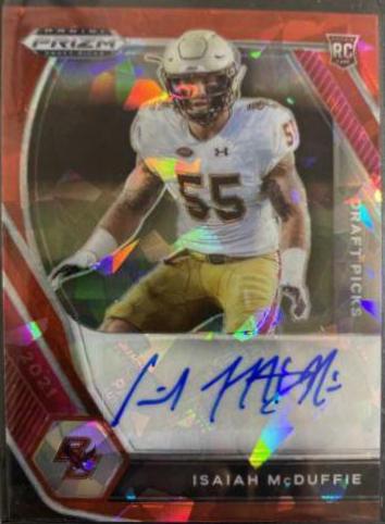 Isaiah McDuffie [Red Ice Prizm] #DPA-IMC