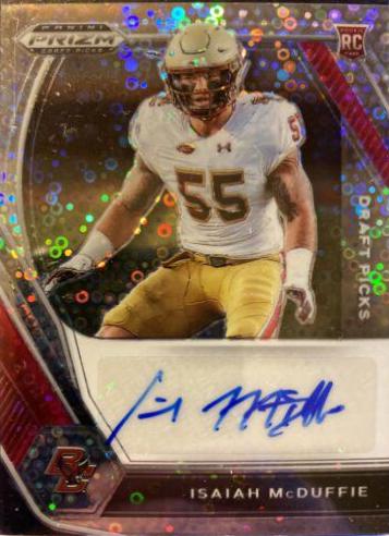 Isaiah McDuffie [Silver Prizm] #DPA-IMC