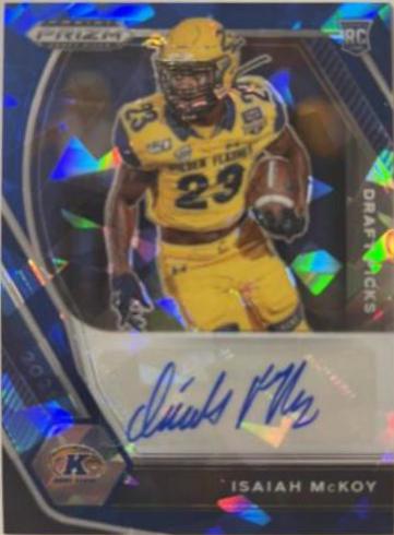 Isaiah McKoy [Blue Ice Prizm] #DPA-IMC