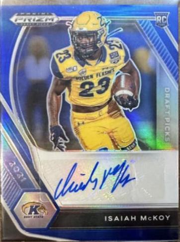 Isaiah McKoy [Blue Prizm] #DPA-IMC