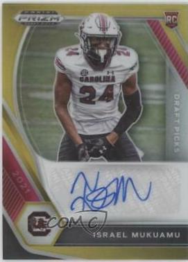 Israel Mukuamu [Gold Prizm] #DPA-ISM