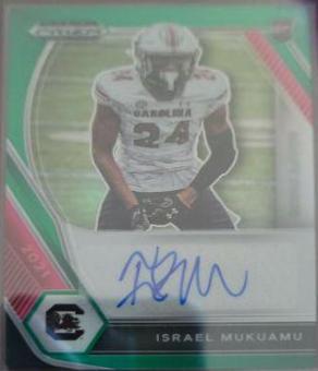 Israel Mukuamu [Green Prizm] #DPA-ISM