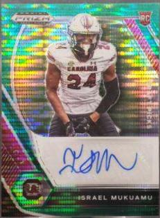 Israel Mukuamu [Green Pulsar Prizm] #DPA-ISM