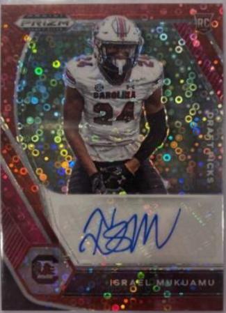 Israel Mukuamu [Red Circles Prizm] #DPA-ISM