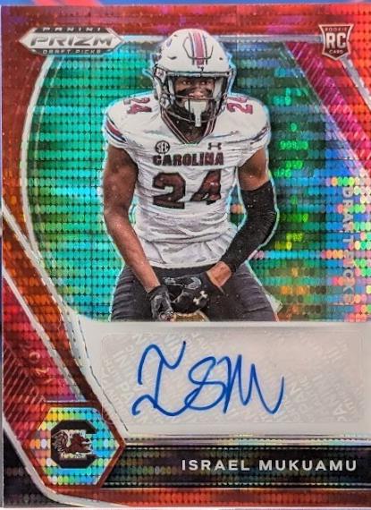 Israel Mukuamu [Red Pulsar Prizm] #DPA-ISM