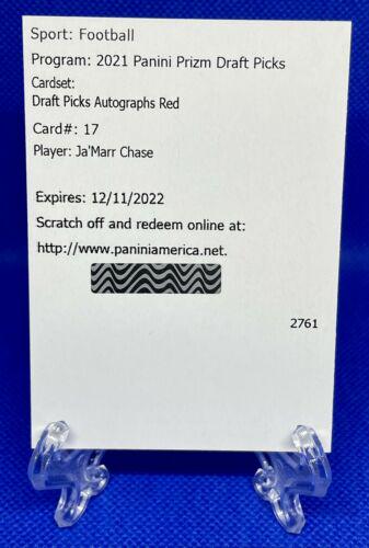 Ja'Marr Chase [Red Prizm] #DPA-JMC