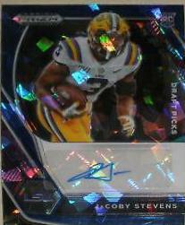 JaCoby Stevens [Blue Ice Prizm] #DPA-JAC