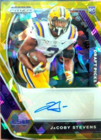 JaCoby Stevens [Orange Ice Prizm] #DPA-JAC