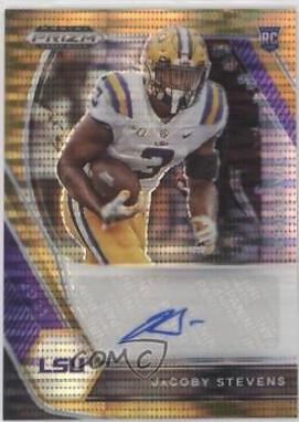 JaCoby Stevens [Orange Pulsar Prizm] #DPA-JAC