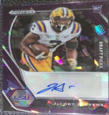 JaCoby Stevens [Purple Ice Prizm] #DPA-JAC