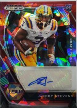 JaCoby Stevens [Red Ice Prizm] #DPA-JAC