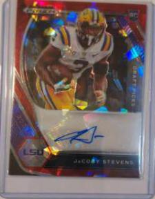 JaCoby Stevens [Red Pulsar Prizm] #DPA-JAC