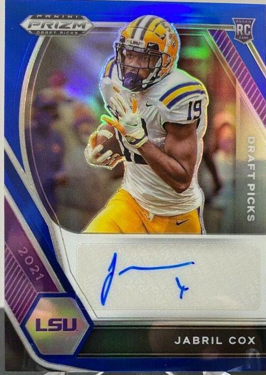 Jabril Cox [Blue Prizm] #DPA-JAB