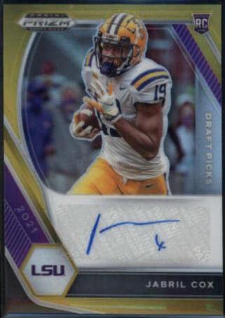 Jabril Cox [Gold Prizm] #DPA-JAB