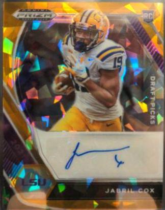 Jabril Cox [Orange Ice Prizm] #DPA-JAB