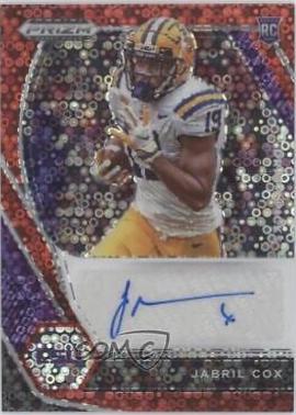 Jabril Cox [Red Circles Prizm] #DPA-JAB