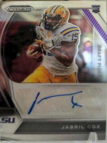 Jabril Cox [Silver Prizm] #DPA-JAB