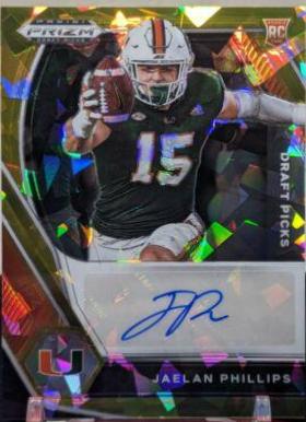 Jaelan Phillips [Gold Ice Prizm] #DPA-JAE