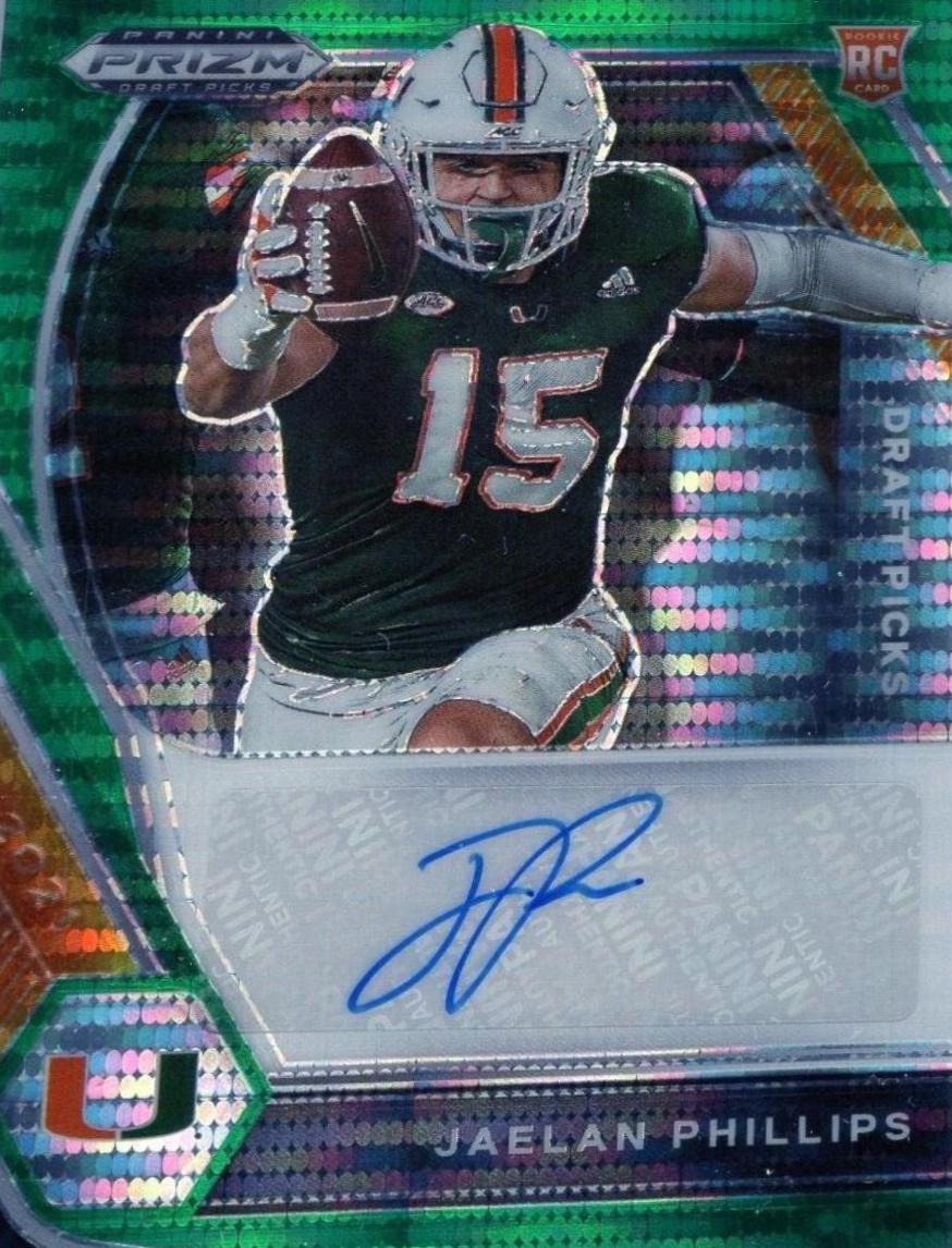Jaelan Phillips [Green Pulsar Prizm] #DPA-JAE