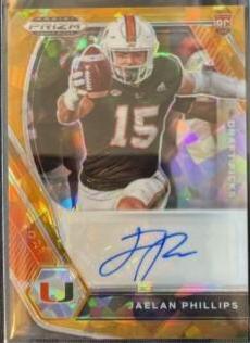 Jaelan Phillips [Orange Ice Prizm] #DPA-JAE