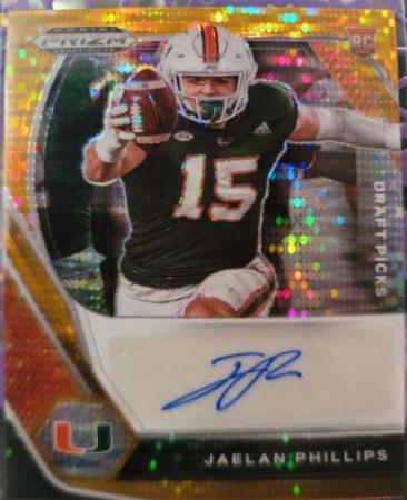 Jaelan Phillips [Orange Pulsar Prizm] #DPA-JAE