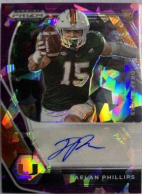 Jaelan Phillips [Purple Ice Prizm] #DPA-JAE