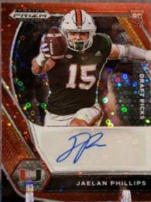 Jaelan Phillips [Red Circles Prizm] #DPA-JAE