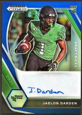 Jaelon Darden [Blue Prizm] #DPA-JAD