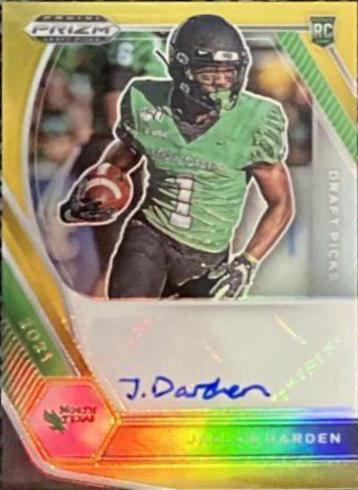 Jaelon Darden [Gold Prizm] #DPA-JAD