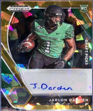 Jaelon Darden [Orange Ice Prizm] #DPA-JAD