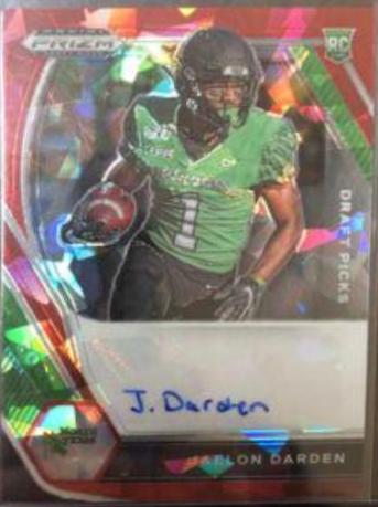 Jaelon Darden [Red Ice Prizm] #DPA-JAD