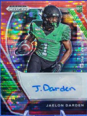 Jaelon Darden [Red Pulsar Prizm] #DPA-JAD