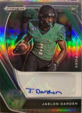 Jaelon Darden [Silver Prizm] #DPA-JAD