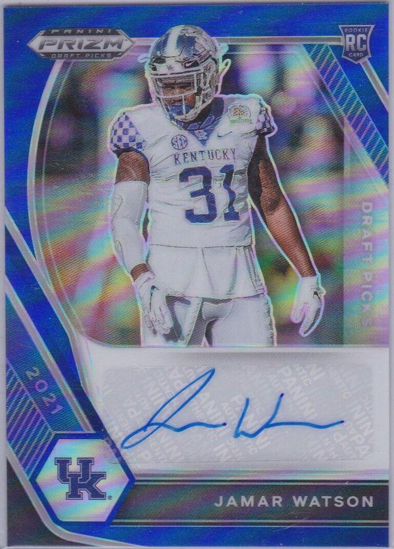 Jamar Watson [Blue Prizm] #DPA-JWA