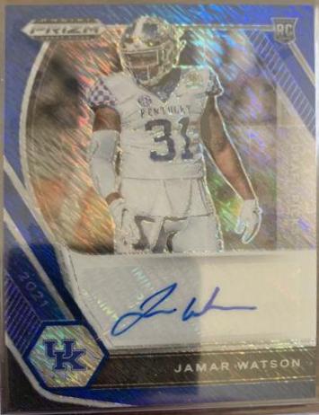 Jamar Watson [Blue Shimmer Prizm] #DPA-JWA