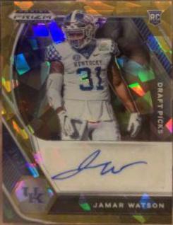 Jamar Watson [Gold Ice Prizm] #DPA-JWA