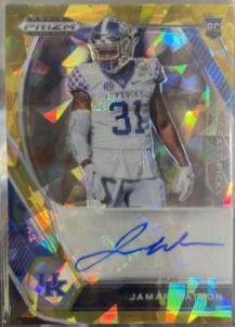 Jamar Watson [Orange Ice Prizm] #DPA-JWA