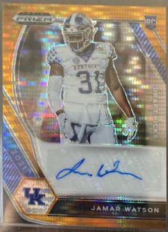Jamar Watson [Orange Pulsar Prizm] #DPA-JWA