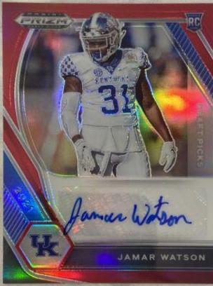 Jamar Watson [Red Prizm] #DPA-JWA