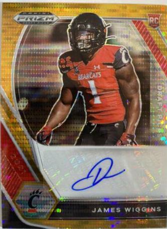James Wiggins [Orange Pulsar Prizm] #DPA-JAW