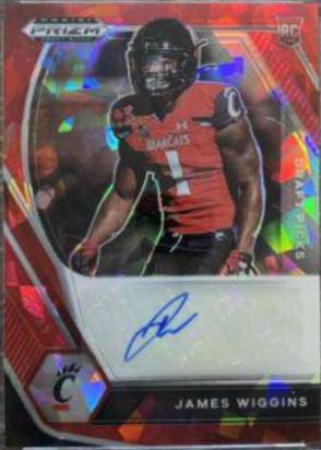 James Wiggins [Red Ice Prizm] #DPA-JAW