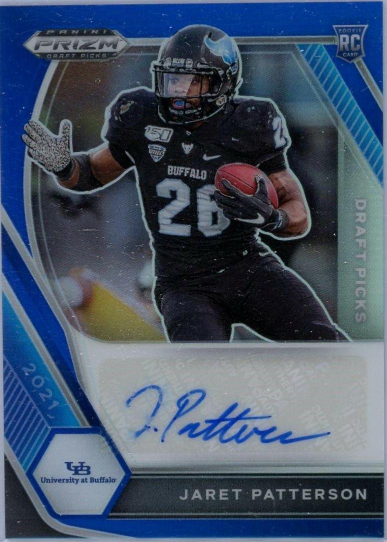 Jaret Patterson [Blue Prizm] #DPA-JAR