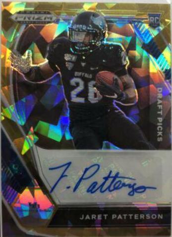 Jaret Patterson [Gold Ice Prizm] #DPA-JAR