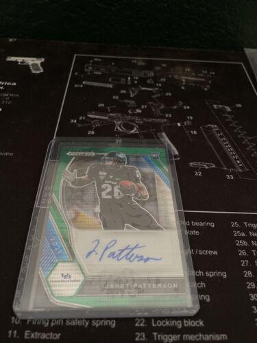 Jaret Patterson [Green Pulsar Prizm] #DPA-JAR