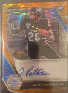 Jaret Patterson [Orange Pulsar Prizm] #DPA-JAR