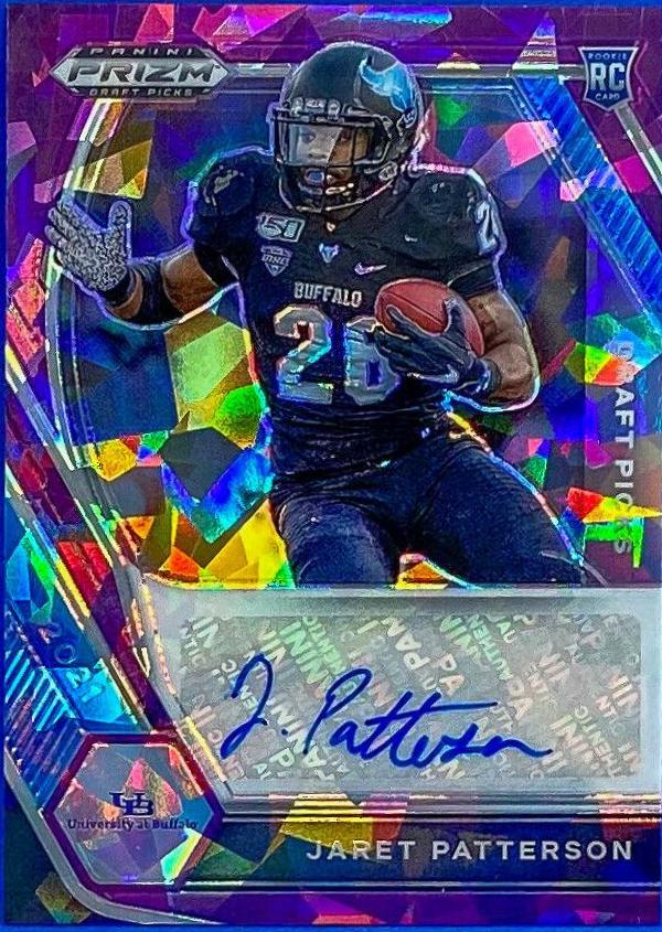Jaret Patterson [Purple Ice Prizm] #DPA-JAR